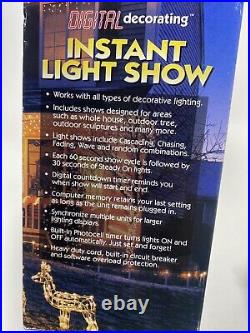 NOMA Digital Decorating Instant Light Show 19 Pre-Programmed Shows WL-D Xmas
