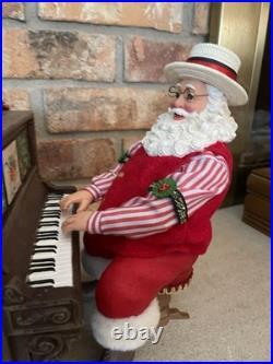 NOS Dept. 56 Possible Dreams Clothtique Piano Man Retired Lighted Garland Enesco NOS Dept. 56 Possible Dreams Clothtique Piano Man Retired Lighted Garland Enesco
