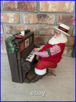 NOS Dept. 56 Possible Dreams Clothtique Piano Man Retired Lighted Garland Enesco NOS Dept. 56 Possible Dreams Clothtique Piano Man Retired Lighted Garland Enesco