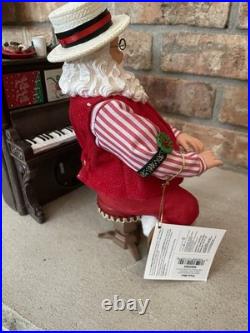 NOS Dept. 56 Possible Dreams Clothtique Piano Man Retired Lighted Garland Enesco NOS Dept. 56 Possible Dreams Clothtique Piano Man Retired Lighted Garland Enesco