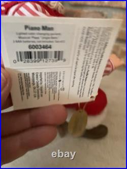 NOS Dept. 56 Possible Dreams Clothtique Piano Man Retired Lighted Garland Enesco NOS Dept. 56 Possible Dreams Clothtique Piano Man Retired Lighted Garland Enesco