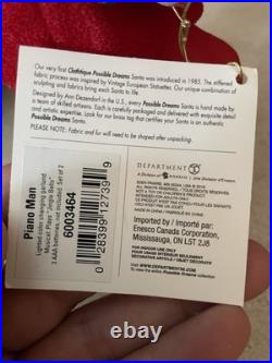 NOS Dept. 56 Possible Dreams Clothtique Piano Man Retired Lighted Garland Enesco NOS Dept. 56 Possible Dreams Clothtique Piano Man Retired Lighted Garland Enesco