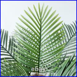 Nafresh 8Ft Tall UV Resistant Faux Palm Tree, 96In Artificial Palm Tree Indoor O