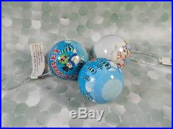 Name People Ball Ornaments Audrey 1.75 Christmas Tree Decor Set of 3 New