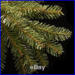 National Tree 10 Foot Dunhill Fir Tree with 1200 Clear Lights, (DUH-100LO-S)
