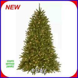 National Tree 7.5 Foot Dunhill Fir Tree 750 Dual Color LED Lights 9 Function