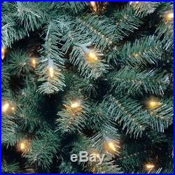 National Tree 7.5 Foot North Valley Blue Spruce with 700 Clear Lights