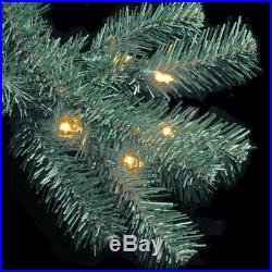 National Tree 7.5 Foot North Valley Blue Spruce with 700 Clear Lights