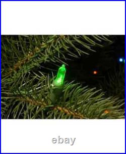 National Tree 9' Dunhill Fir Hinged Tree with 900 Low Voltage Dual LED Light NIB
