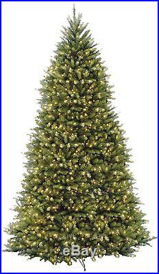 National Tree Co. 10' Dunhill Fir Pre-Lit Christmas Tree Clear Lights