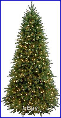 National Tree Co. 7.5′ Feel-Real Jersey Frasier Fir Slim Christmas Tree Clear