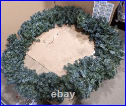 National Tree Company 48 Inch Prelit Holiday Wreath with Lights & Decor (Open Box)