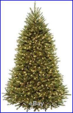 National Tree Company 6-1/2-Feet Fir Lights New 650 Clear with Dunhill Fr