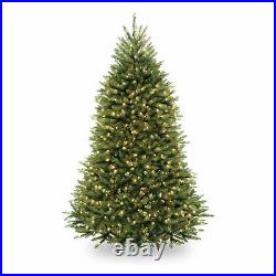 National Tree Company 6.5 Foot Pre-Lit Dunhill Fir Artificial Tree (Open Box)