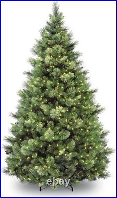 National Tree Company 6.5 ft Pre-Lit Carolina Pine 650 Clear Lights, 911 Tips