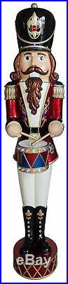 National Tree Company 72-in Jeweled Animated Nutcracker with Music Led Lights