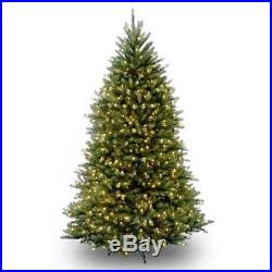 National Tree Company 7.5 Foot Dunhill Fir Hinged Tree with 750 Clear Lights