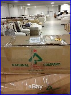 National Tree Company 7.5' Fraser Grande Artificial Christmas Tree pre lit clear