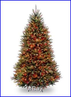 National Tree Company 7.5' Pre-Lit Dunhill Fir Christmas Tree with750 Multi Lights