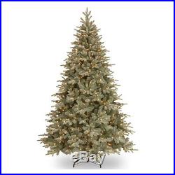 National Tree Company 7.5 ft. Feel Real Frost Arctic Full Pre-lit Christmas