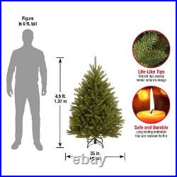 National Tree Company Artificial Mini Christmas Tree, Green, Dunhill Fir, Includ