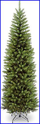 National Tree Company Artificial Slim Christmas Tree, Green, Kingswood Fir, Incl