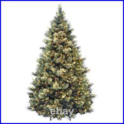 National Tree Company Carolina Pine 7.5ft Prelit Christmas Tree (Open Box)