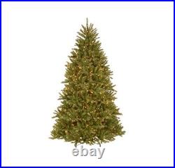 National Tree Company Pre-Lit Artificial Full Christmas Tree, 7ft 6in, Green
