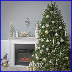 National Tree Company Pre-Lit Artificial Full Christmas Tree Green