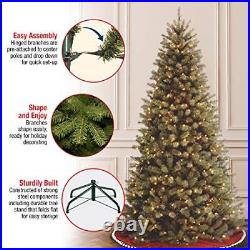 National Tree Company Pre-Lit Artificial Full Christmas Tree Green North Vall
