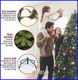 National Tree Company Pre-Lit Artificial Full Christmas Tree, Green, White Light
