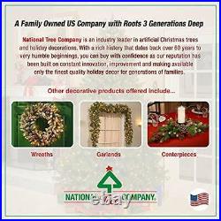 National Tree Company Pre-lit Artificial Christmas Tree, Includes Pre-strung W
