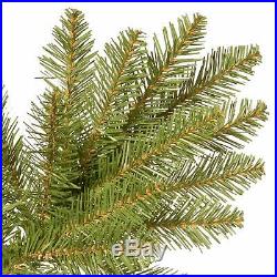 National Tree Dunhill Fir Hinged 7.5' Christmas Tree 750 Clear DUH-75LO
