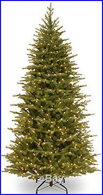 National Tree’Feel-Real’ Nordic Spruce Slim Hinged Tree with 600 Low Volt. NEW