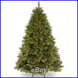 National Tree WCH7-300-75 Winchester Pine Hinged 7.5′ Christmas Tree, 500 Lights