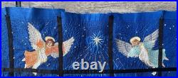Nativity Embroidery Tiles Tapestry Panel Christmas Anita Goodesign Embroidered