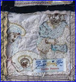 Nativity Embroidery Tiles Tapestry Panel Christmas Anita Goodesign Embroidered