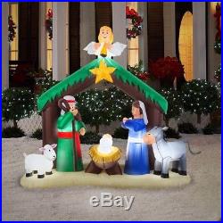 Nativity Scene Holiday Inflatable Holiday Outdoor Christmas Decor Self-inflates