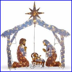 Nativity Sets For Christmas 250 UL Clear Lights Outdoor Indoor Holiday Decor