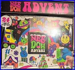 Nee Doh Christmas Countdown Door Advent Calendar for Kids, Multicolor