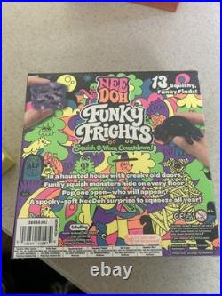 Nee Doh Funky Frights Squish-O-Ween Countdown Door Advent Calendar 13 Kids