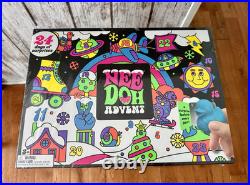 Needoh Christmas Advent Calendar 24 Items Compartmentalized Multicolor new
