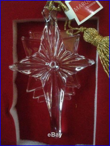New! 2014 Marquis by Waterford Star Ornament