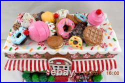 New 2025 Trimsetter Gingerbread House Light Up LED Goodies Cafe 10T x 11L