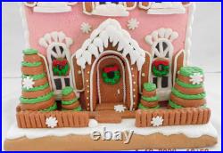 New 2025 Trimsetter Gingerbread Pink House II Light Up LED 12.6T x 8.9W New 2025 Trimsetter Gingerbread Pink House II Light Up LED 12.6T x 8.9W