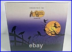 New 2026 Cracker Barrel Stained Glass Witch Hat Lamp Viral Halloween Decor