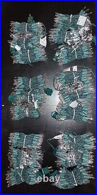 New 7.5 Ft Blue Spruce Artificial Christmas Tree & 6 bundles of 150 Lights Each
