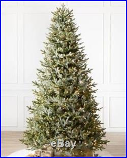 New Balsam Hill BH Fraser Fir Narrow Tree 7.5 ft Clear with Easy Plug