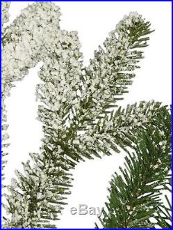 New Balsam Hill FROSTED FRASER FIR Tree 9 ft Clear Incandescent