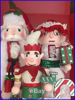 New Bombay Santa Family Mrs Santa Clause Elf North Pole Factory Gifts